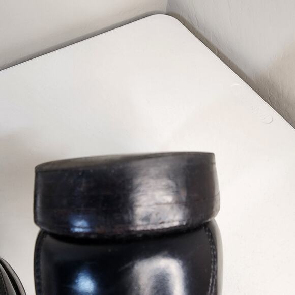 Allen Edmonds Arlington Black Leather Kiltie Tassel Loafers Size 13 AA - Picture 12 of 13